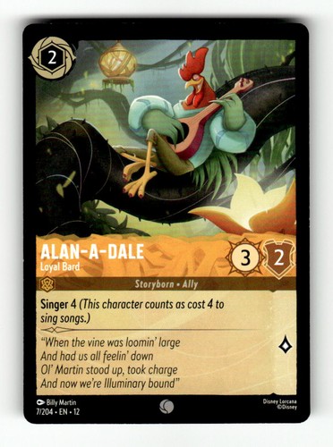 Disney lorcana tcg alan dale - lorcana,