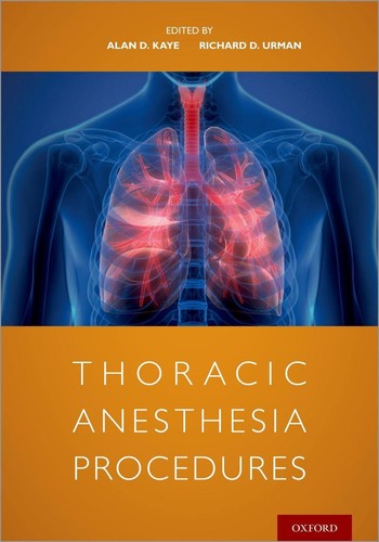 Thoracic anesthesia procedures - anesthesia,