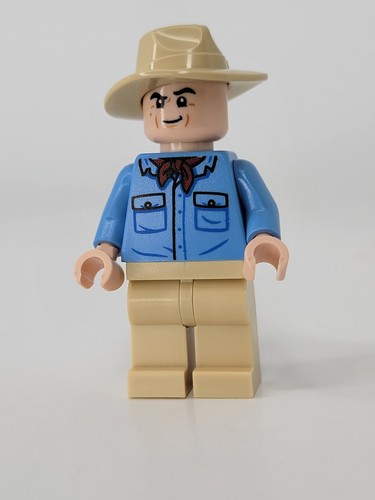 Lego jurassic park alan - park,