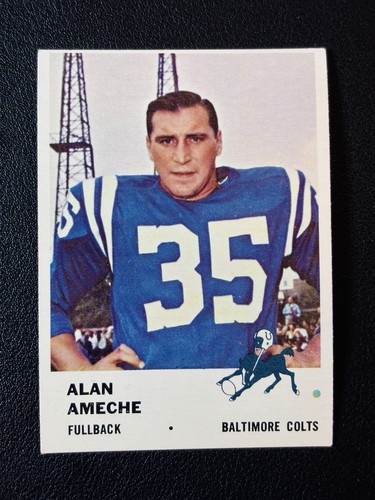 1961 fleer alan ameche - fleer,