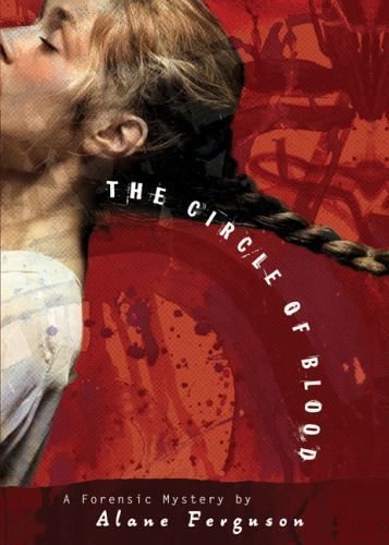 Circle blood forensic - blood;,