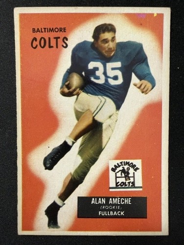 1955 bowman alan ameche - alan,