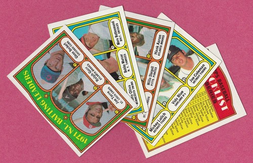 1972 topps baseball cards - 1972,